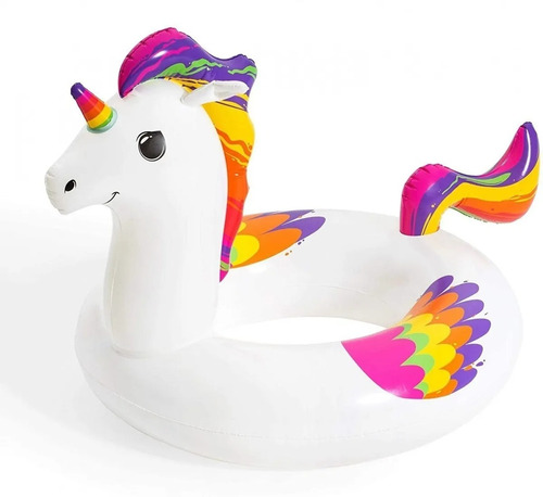 Bestway Inflable Salvavidas Unicornio Pileta Playa Nena Mca