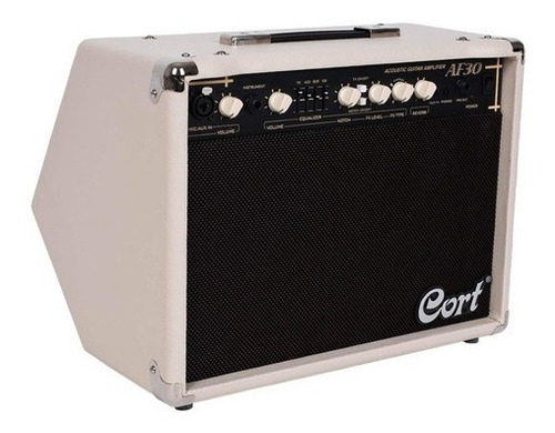 Amplificador Guitarra Acústica Cort Af30 Reverb Eq