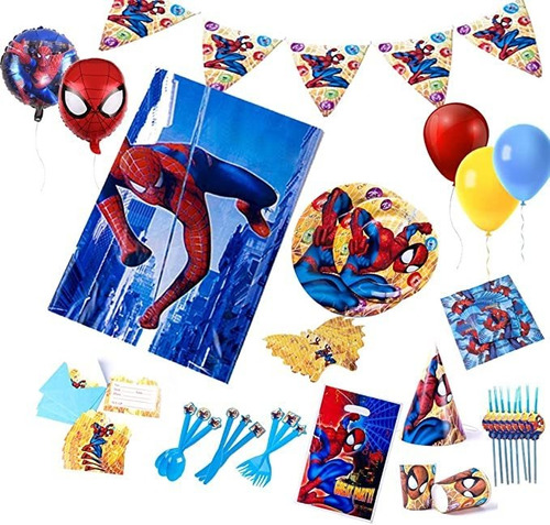 Suministros Para Fiesta De Cumpleaños De Spiderman De Gk Gal