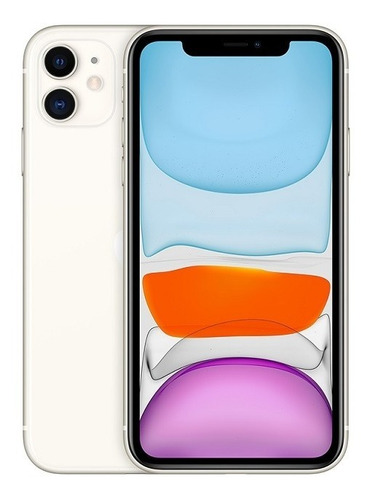 Celular Apple iPhone 11 (64 Gb) - Blanco + Kit De Accesorios (Reacondicionado)