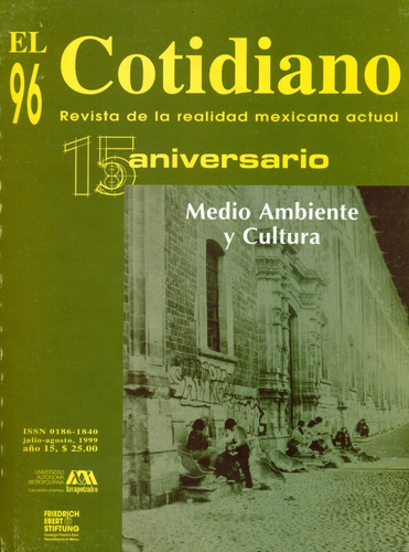 Revista El Cotidiano 96 Medio Ambiente Y Cultura