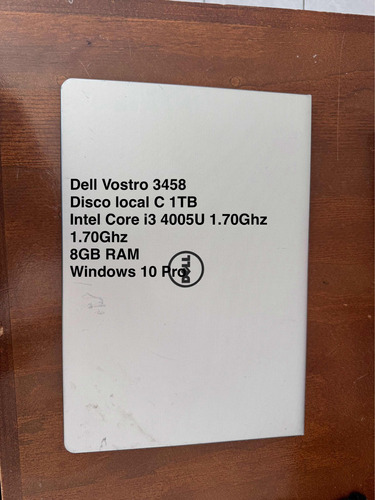 Dell Vostro 3458