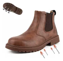 Comprar Botas De Casquillo Industriales, Piel Zapatos De Seguridad