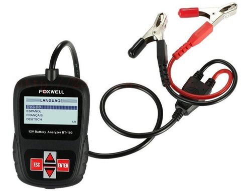 Analizador Bateria Automotriz Fox-bt100 Foxwell     