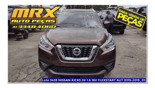 Sucata Nissan Kicks Sv 1.6 16v Flexstart Aut 2019 Pecas