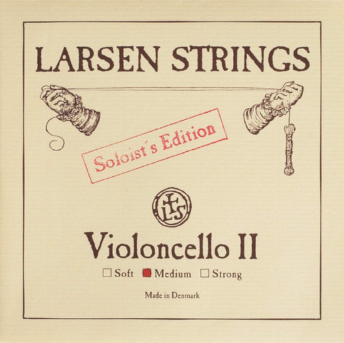 Cuerdas Cello Larsen, Calibre Medio, Cuerda D, Solista ...