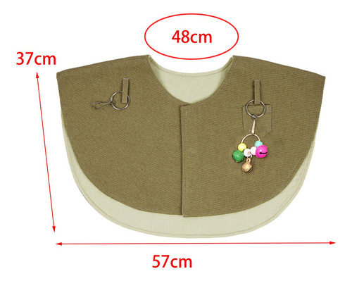 De 2x Parrot Anti Scratch Shoulder Protector Anti Bite Para