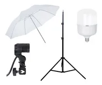 Comprar Kit De Fotografia Video Iluminacion Led Continua Sombrillas