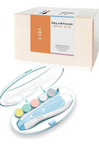 Avoa - Cortadora De Uñas Para Bebés, Eléctrica, Segura, Kit