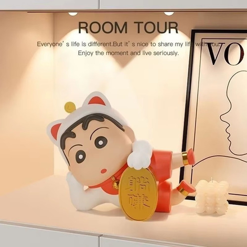 \/ Modelo De Dibujos Animados De Crayon Shin-chan Acostado
