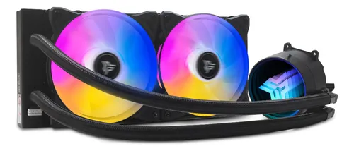 comprar Water Cooler Duplo 240mm Led Rgb Cpu Intel Lga1700 Amd Am5