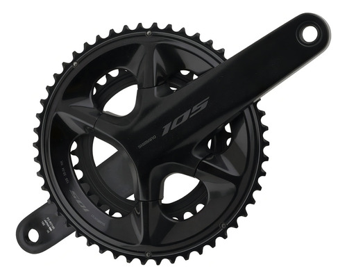 Pedivela Shimano 105 R7100 2x12 12 V 52x36 172,5 mm Spd Negro