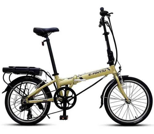 Bicicleta E-fantom Plegable Electrica Motor Aro 20