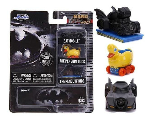 Set De Vehículos Nano Batman