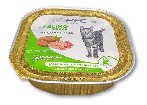 Nupec Felino Indoor Adulto Alimento Humedo Pack 4 Latas Meses Sin Intereses Nupec Felino Indoor Adulto Alimento Humedo Pack 4 Latas Meses Sin Intereses
