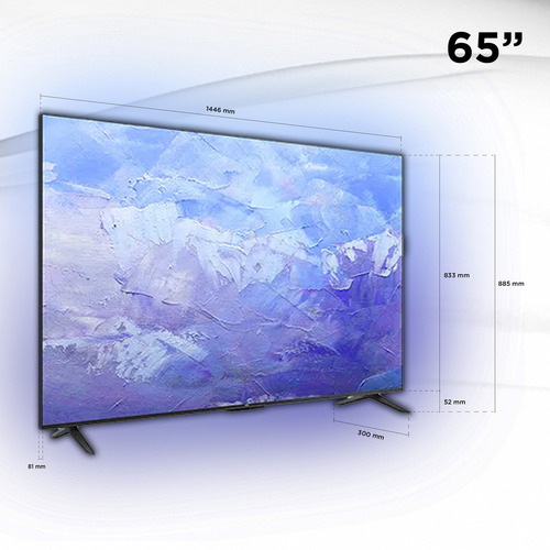 Smart TV TCL 4-Series 65S453 LED Roku OS 4K 65"