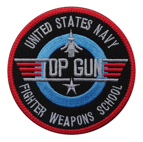 Parche Bordado Escuela Topgun United States Navy Fighter Wea