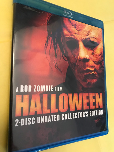 Blu-ray Halloween (2007) Unrated Rob Zombie 2 Discos (Usado)