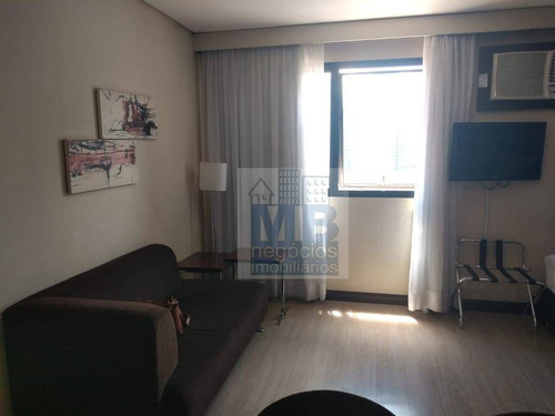 Imagem 3 de 12 de Flat Com 1 Dormitório À Venda, 28 M² Por R$ 200.000,00 - Alto Da Boa Vista - São Paulo/sp - Fl0002