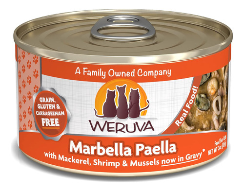 Marbella Paella Alimento Clasico Para Gatos Con Caballa Cama