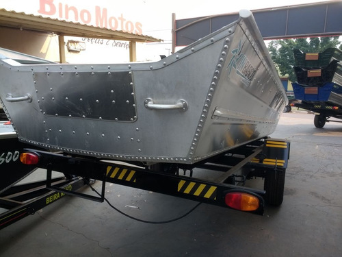Barco De Alumínio Beira Rio 600 De 6 Metros