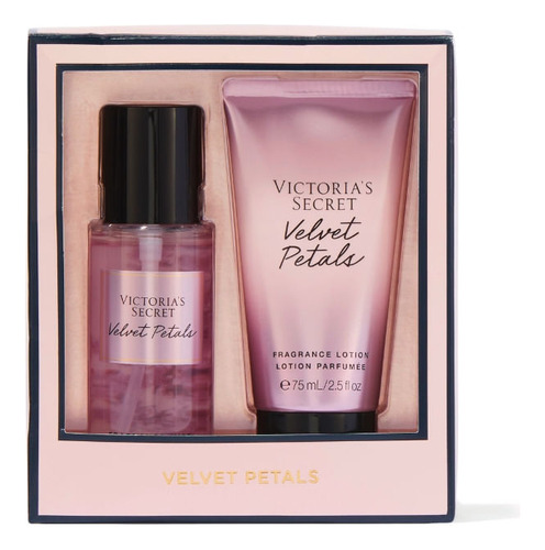 Gif Set Victoria's Secret Velvet Petals Fragancia Y Crema