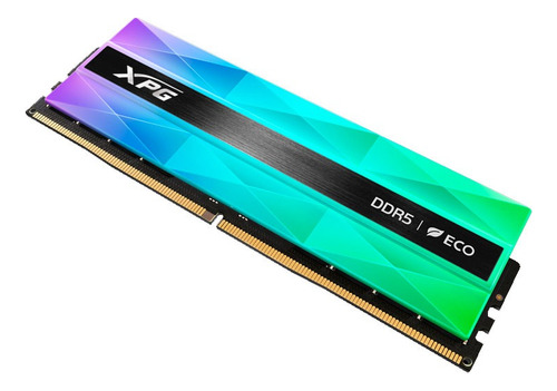 Memoria Ram Xpg Lancer Neon Rgb Ddr5 16gb 6400 Mt/s Expo Xmp