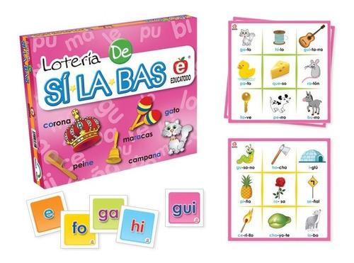 Lotería De Sílabas