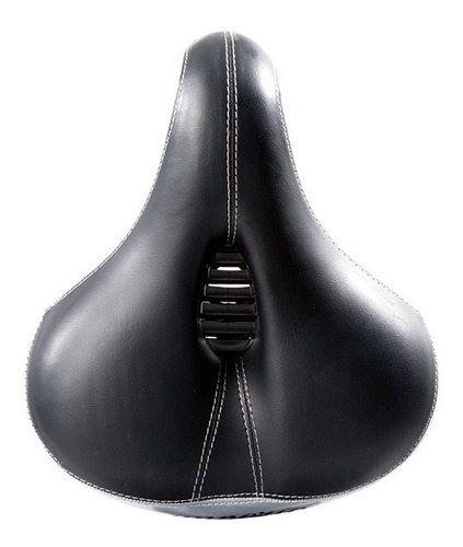 Imagen 3 de 10 de Asiento Para Bicicleta Crusier Confortable Negro C/ Remaches