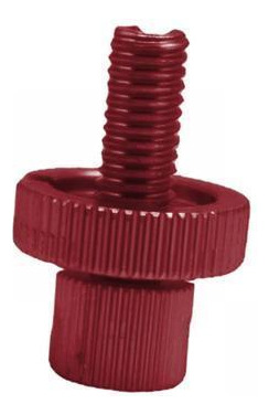 5 Tornillo Ajustador De Cable De Freno De Embrague M10, Rojo