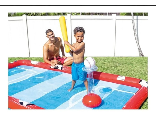 Alberca Inflable Infantil Juegos Deporte Futbol 57147 Intex