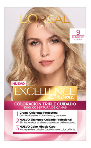 Tintura Permanente Excellence Creme Loreal Paris X 47 Gr