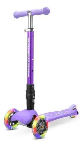 Monopatin Scooter Plegable Luz Teeny Fold 3 Ruedas Bold Cube
