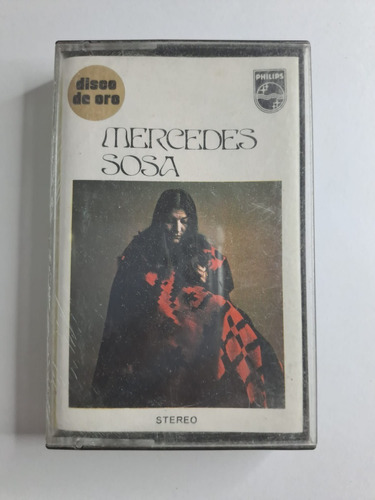 Mercedes Sosa Disco De Oro Caset Original Año 1981