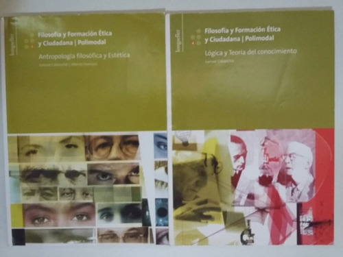 Filosofía Y Formación Ética Y Ciudadana. Lote X2. 