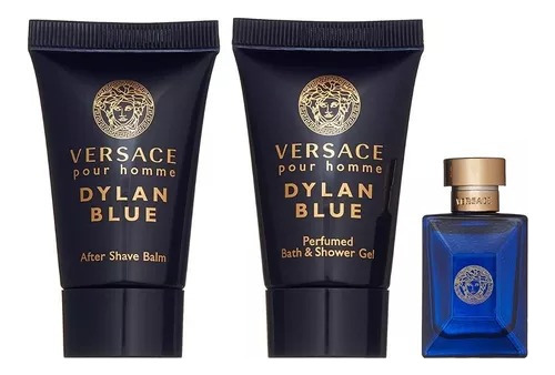 Versace Dylan Blue Pour Homme Conjunto 3 Peças Em Miniatura Gênero Masculino