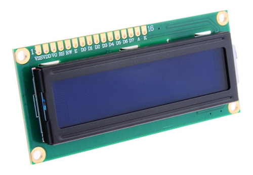25 X Display I2c Lcd 16x2 Backlight Azul E Escrita Branca