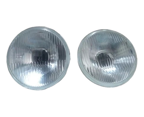 Par De Faros Centrales Para Parrilla De Golf A2 Gti Cristal 