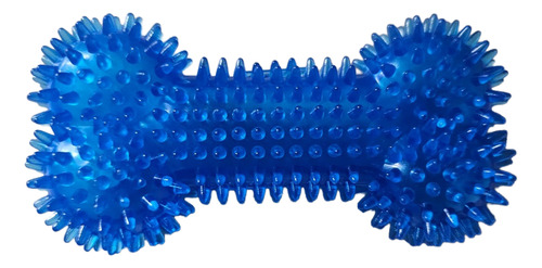 Juguete En Forma De Hueso Color Azul Para Perro