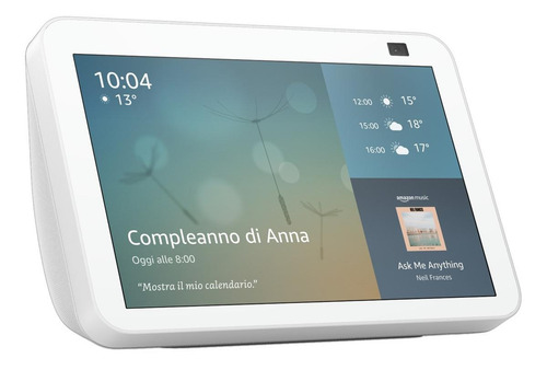 Asistente Virtual Amazon Echo Show 8 2da Gen Hd Con Alexa Color Glacier white