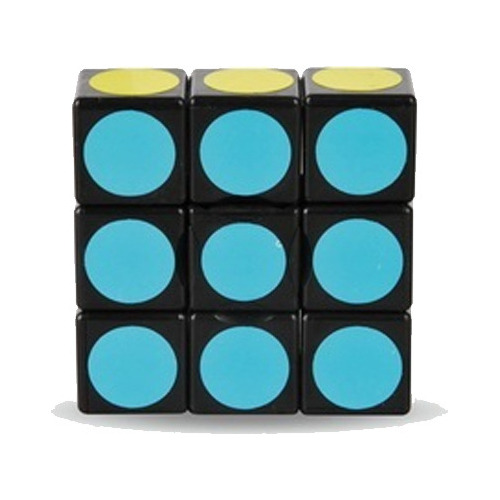 Cubos Magicos 3 X 3 Plano Rubik Negro St