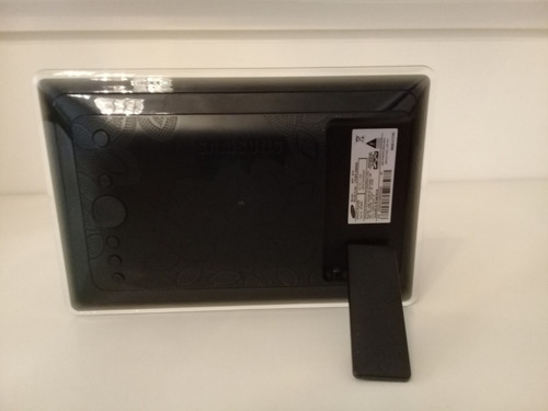 Porta Retrato Samsung Lcd 8 Pol Ent Usb Sd Mem 4 Gb