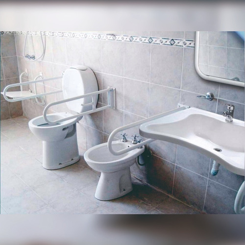 Imagen 3 de 7 de Baño Espejo Basculante Para Discapacitados 60 X 80 Espacio