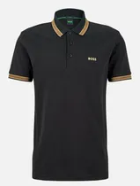 Comprar Polo Hugo Boss Regular Fit Paddy Preto