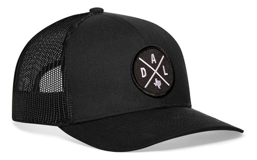 Dal Hat - Gorra De Béisbol Dallas Trucker, Color Negro