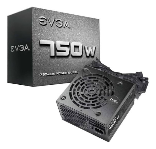 Fuente De Poder Evga 750w Negro (Usado)