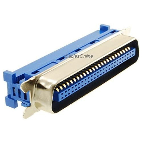 Centronics 50-pin Idc Macho Tipo Cn50 Crimp Conector Para
