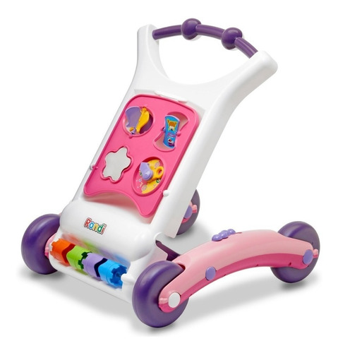 Rondi First Steps Caminador Rosa Con Actividades ELG 2506