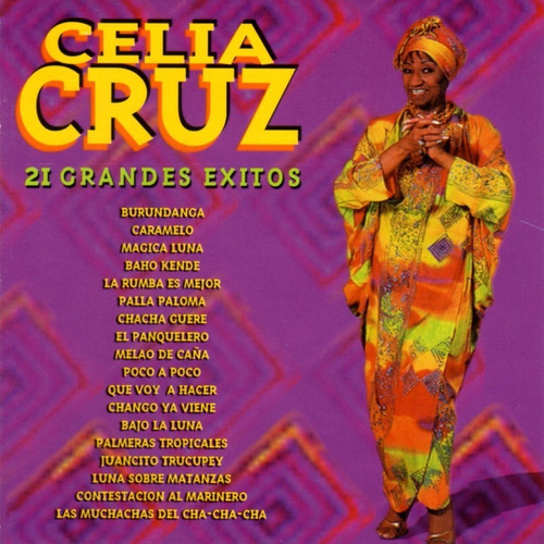 Celia Cruz - 21 Grandes Éxitos / Cd Excelente Estado