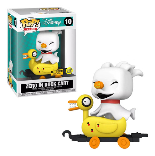 Funko Pop Disney Extraño Mundo De Jack Zero In Duck Cart Git